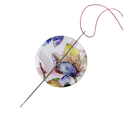 Wonderland Crafts Watercolor Floral Magnetic Needle Holder