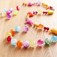 Crackle Plastic Beads by Creatology™