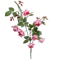 34.5" Fuchsia Rose Branch Stem by Ashland®