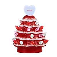 Miss Valentine 4.5" Ceramic Miniature Trees Set, 3ct.