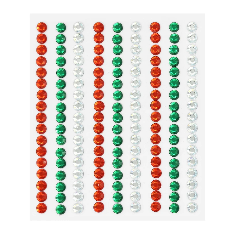 Red, Green & Silver Bling Stickers by Recollections™