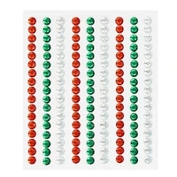Red, Green & Silver Bling Stickers by Recollections™