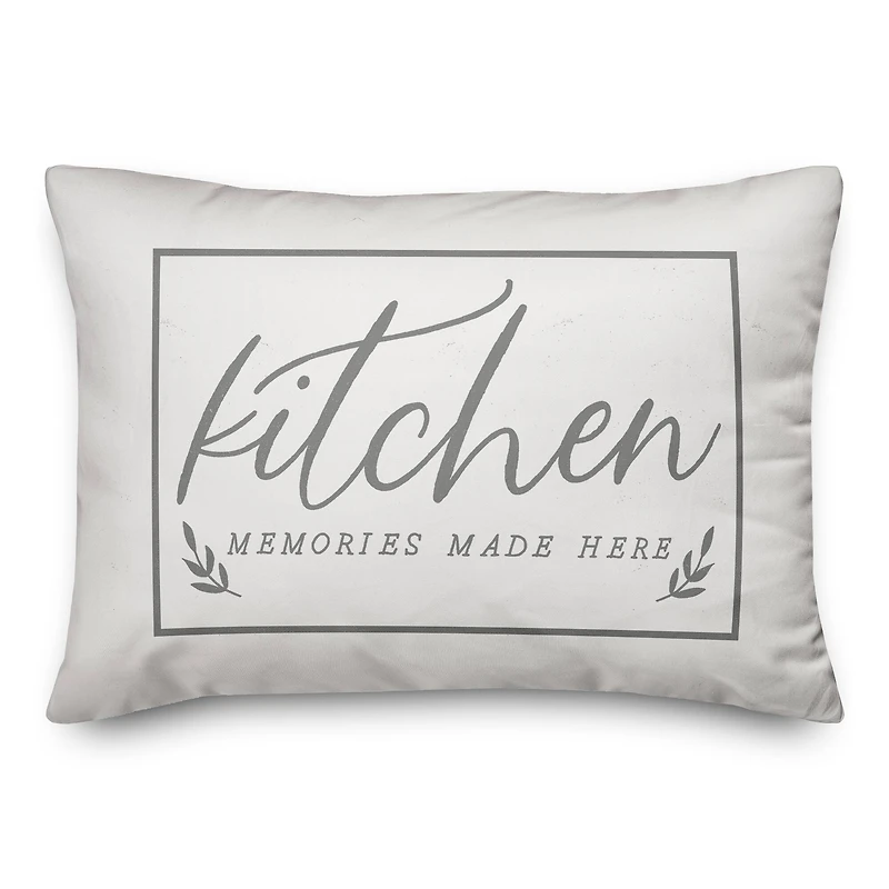 Kitchen Memories 20" x 14" Throw Pillow