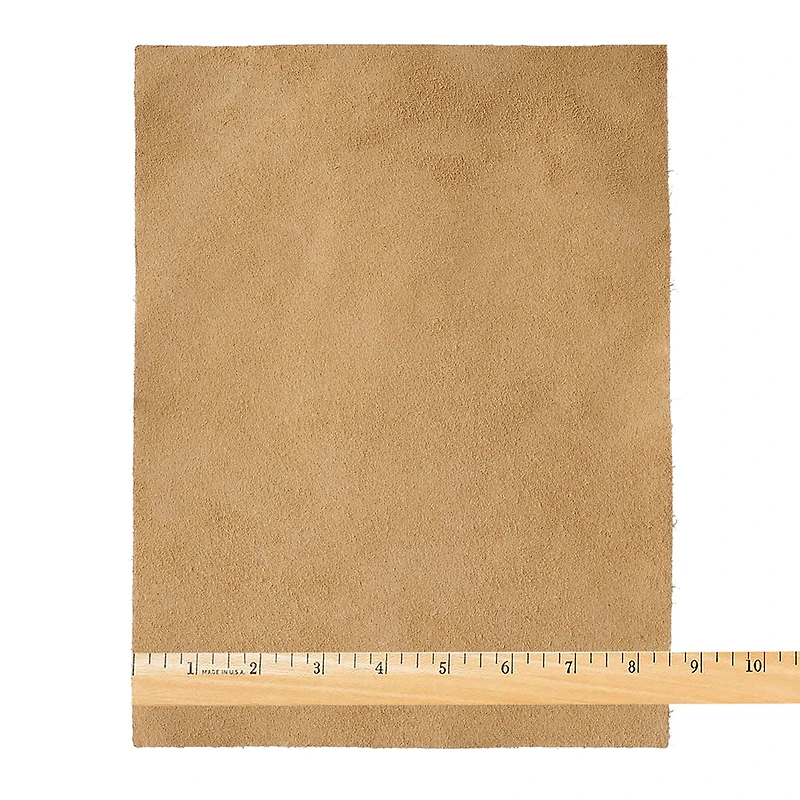 Realeather® 8.5" x 11" Suede Trim Piece