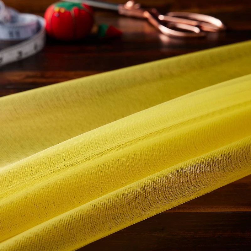 Wyla Lemon Matte Tulle