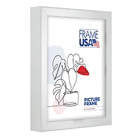 Frame USA TRUE Depth White Single Image Picture Frame