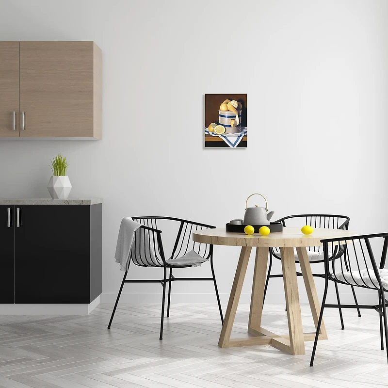 Stupell Industries Realistic Country Lemon Peel Jar Painting Wall Plaque