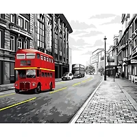 Crafting Spark London Bus Painting by Numbers Kit