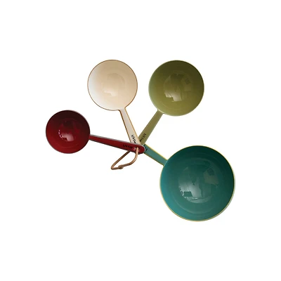 Hello Honey® Multicolor Enameled Stainless Steel Measuring Cup Set