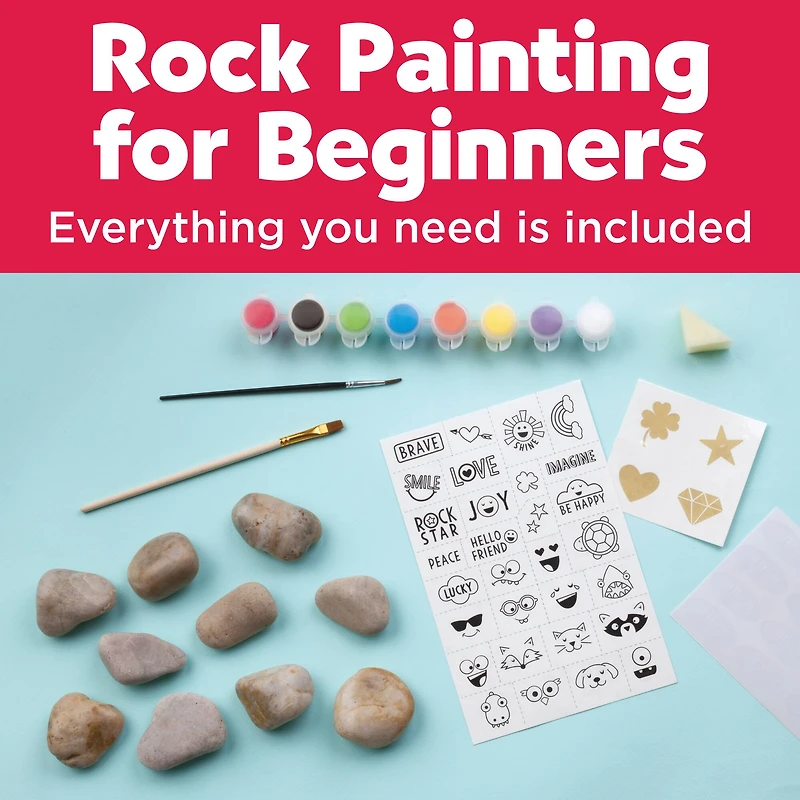 Faber-Castell® Creativity for Kids® Hide & Seek Rock Painting Kit