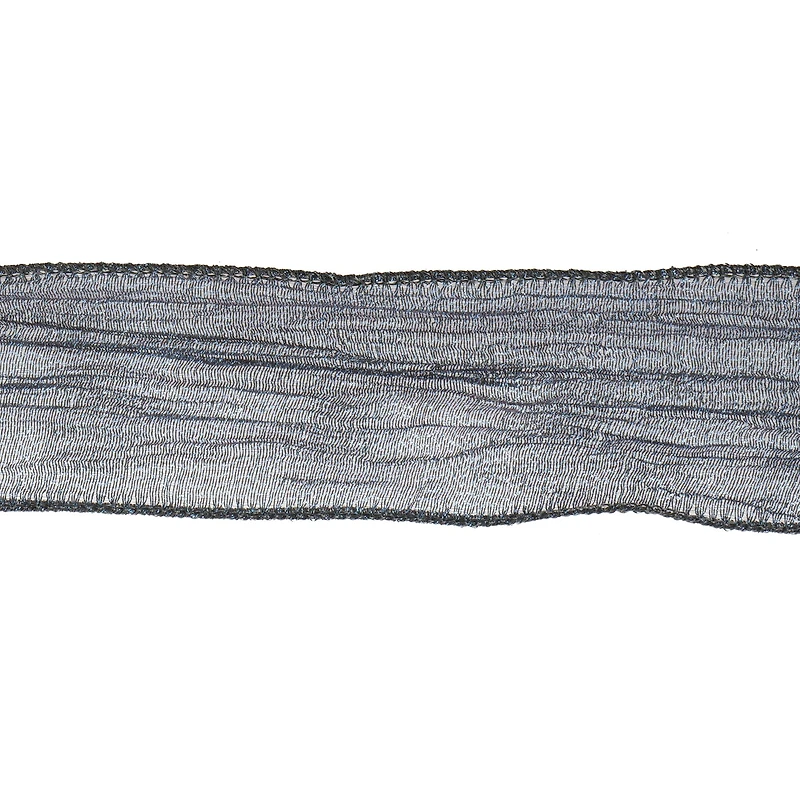 2.5" x 20ft. Black Metallic Wired Ribbon by Celebrate It® Halloween