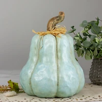 12" Blue Gourd Fall Harvest Tabletop Decoration