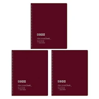 ELAN Publishing 8.5" x 11" Dark Red Class Record Books, 3ct.
