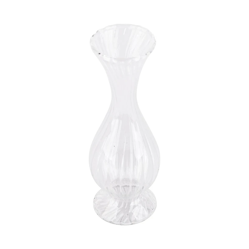 4" Clear Narrow Blown Glass Bud Vase by Ashland®