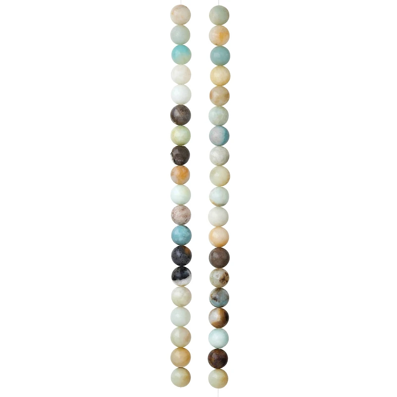 Amazonite Round Beads, 8mm by Bead Landing™