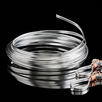 18-Gauge Flat Silver Wire by Bead Landing™