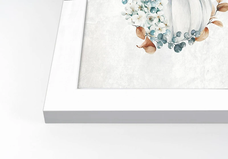 I Love Fall Print in White Frame