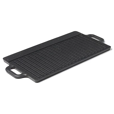 THE ROCK by Starfrit Traditional Cast Iron Reversible Grill Griddle