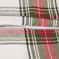 DII® Traditional Christmas Plaid Pillow Cover Set