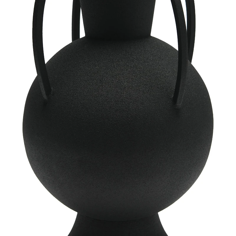 Hello Honey® 14'' Textured Metal Vase with 4 Handles