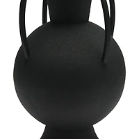 Hello Honey® 14'' Textured Metal Vase with 4 Handles