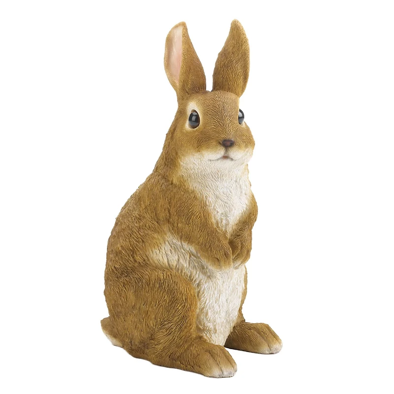 11" Curiously Cute Bunny Garden Figurine