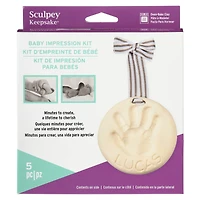 12 Pack: Sculpey® Keepsake® Baby Impression Kit
