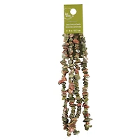 Unakite Chip Beads by Bead Landing®