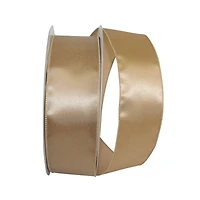 JAM Paper 2.5" x 50yd. Wired Satin Ribbon