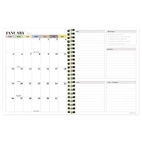 TF Publishing 2025 Medium Lemons of Capri Weekly Monthly Spiral Planner