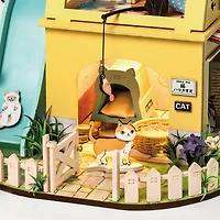 Rolife® Cat House DIY Miniature House Kit
