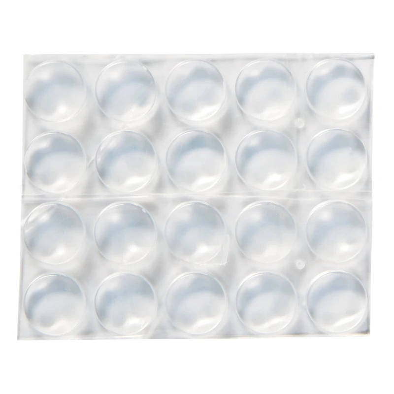 Scotch™ Round Self-Adhesive Bumpers, Clear