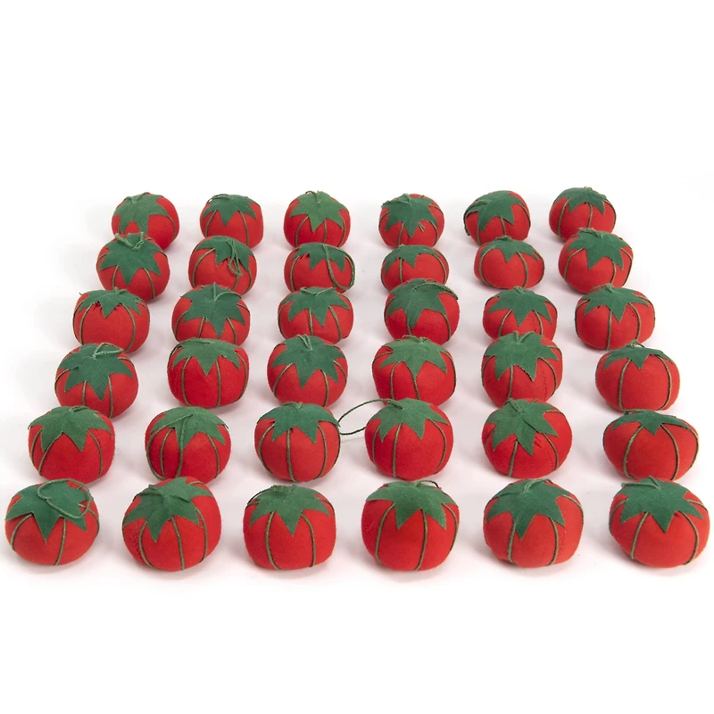 Dritz® 1" Red Tomato Pin Cushions, 12ct.