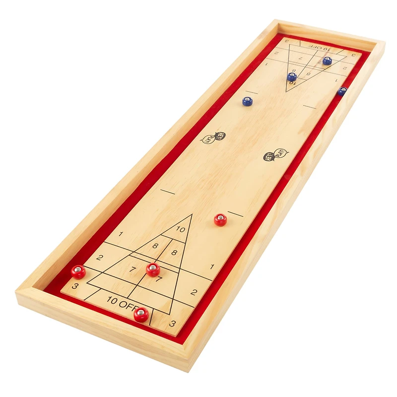 Toy Time Tabletop Shuffleboard Game