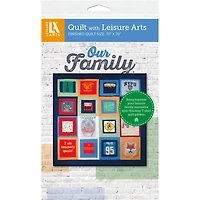 Leisure Arts® Our Family Quilt Pattern