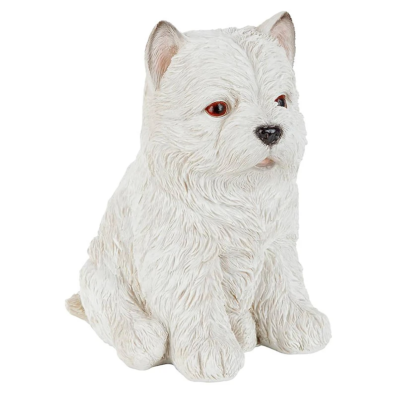 Design Toscano 6.5" Westie Puppy Partner Collectible Dog Statue