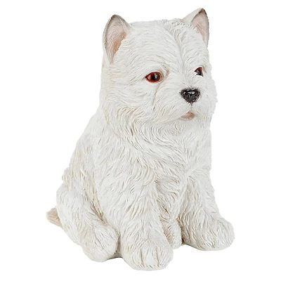 Design Toscano 6.5" Westie Puppy Partner Collectible Dog Statue