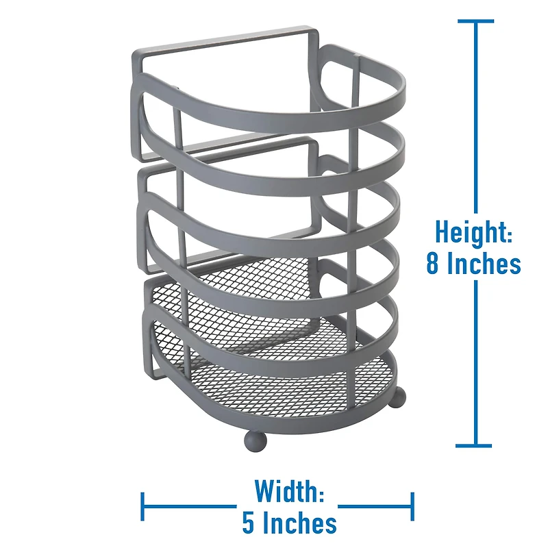 Kitchen Details Industrial Collection Cooking Utensil Basket