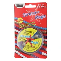Stretch Magic® 0.8mm Black Bead & Jewelry Cord