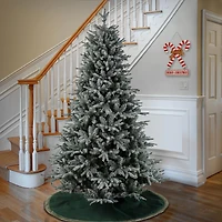 7.5ft. Unlit Frosted Holliston Artificial Christmas Tree