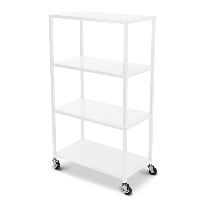 Heights 4-Tier Rolling Cart by Simply Tidy