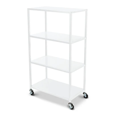 Heights 4-Tier Rolling Cart by Simply Tidy