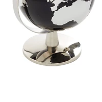 8" Blue Stainless Steel Contemporary Globe