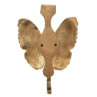 Hello Honey® 6" Antique Gold Cast Metal Butterfly Door Knocker
