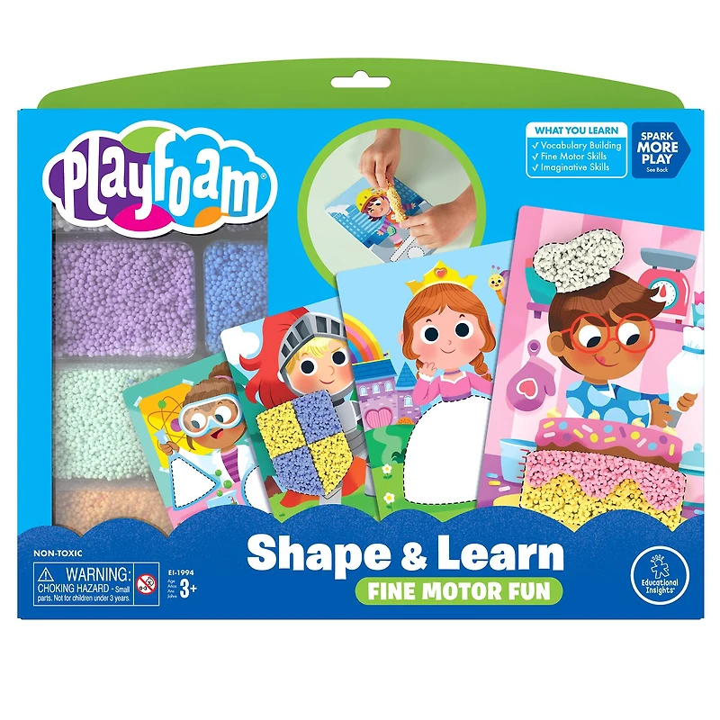 Educational Insights Playfoam Shape & Learn Fine Motor Fun
