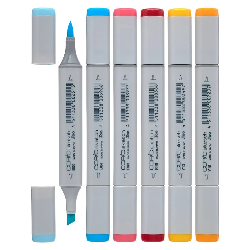 Copic® Perfect Primaries Sketch Marker Set