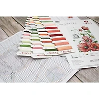 Luca-S The Field Poppies Counted Cross Stitch Kit