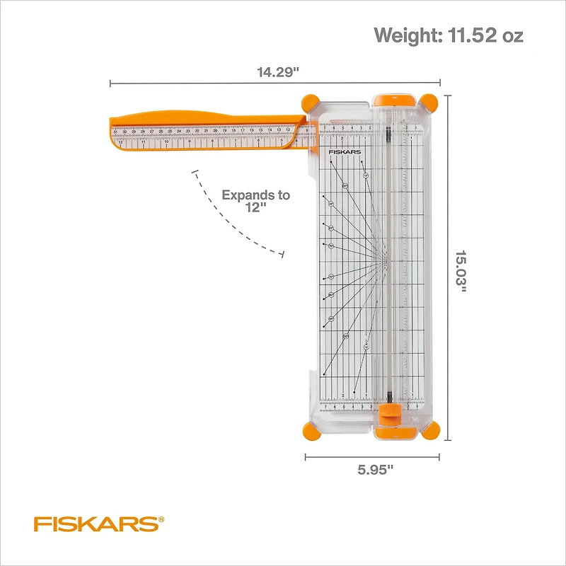 Fiskars® SureCut™ Scrapbook Paper Trimmer