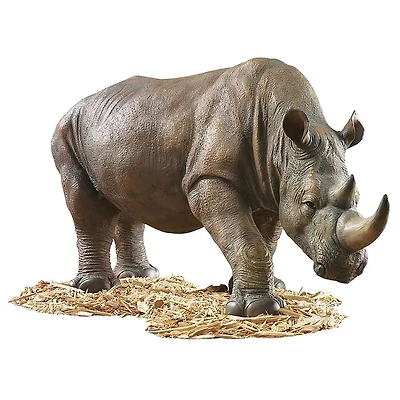 Design Toscano 17" South African Rhino Garden Sculpture