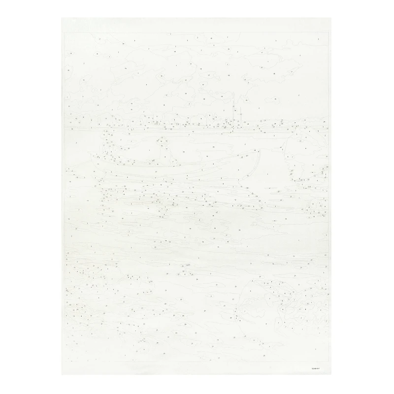 16" x 20" Rowing Boat Paint-by-Number Kit by Artist's Loft®